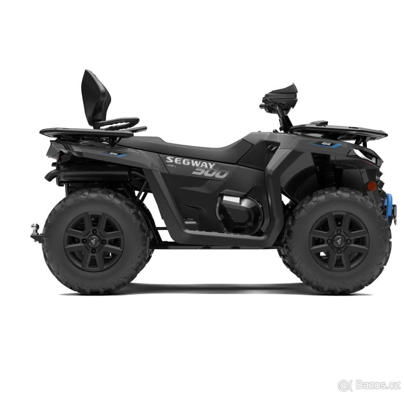 Nová čtyřkolka Segway AT5L Blue s posilovačem a Bílou SPZ