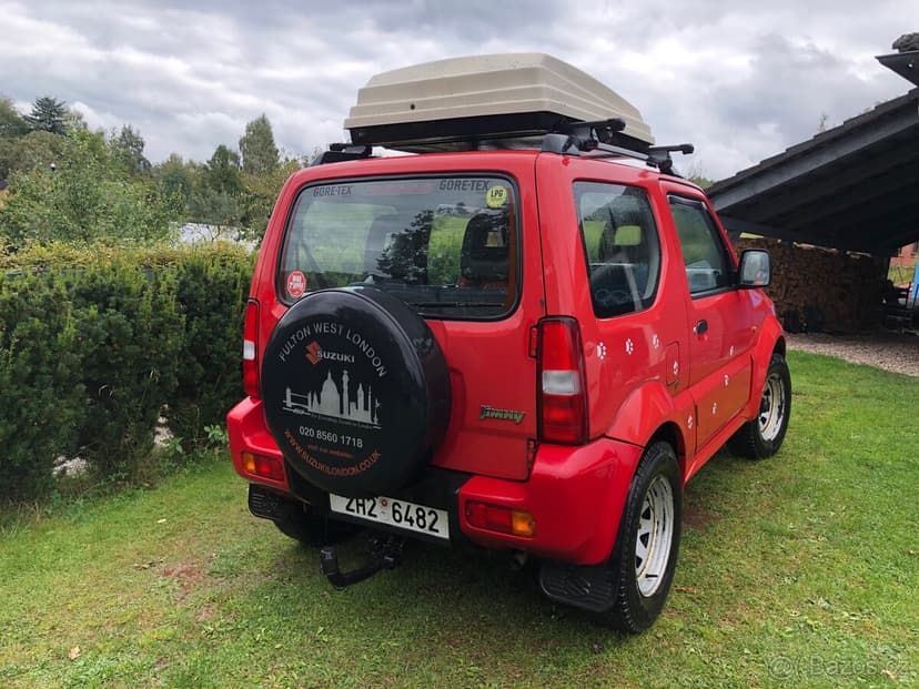 Suzuki Jimny na plyn