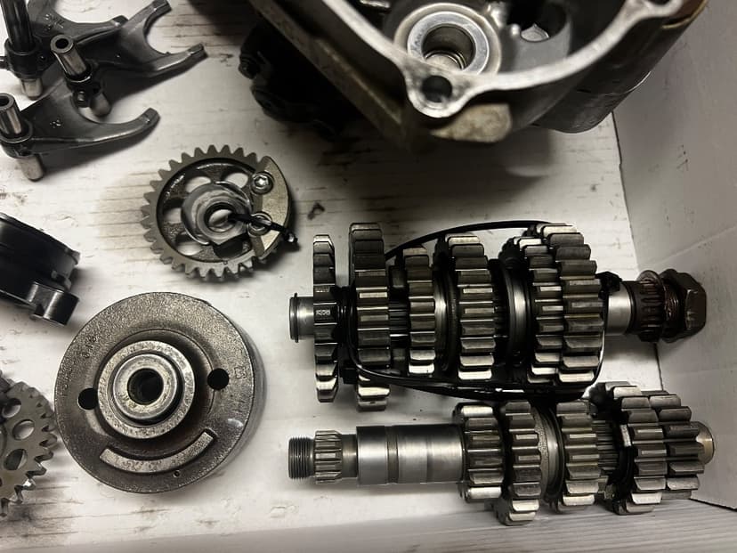 Díly motoru yamaha YZ250F 2008