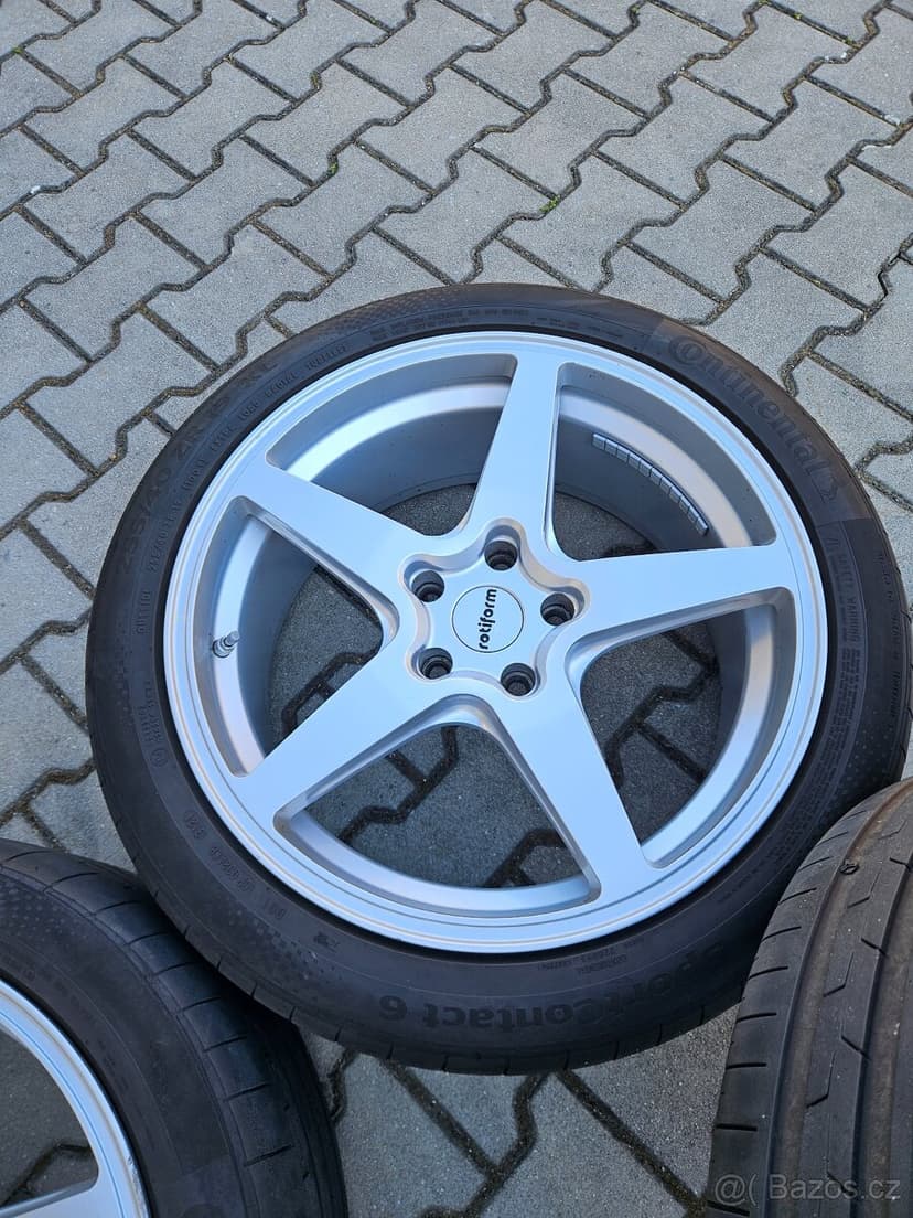 ALU Rotiform WGR 5x120 Letní Continental 255/40/19