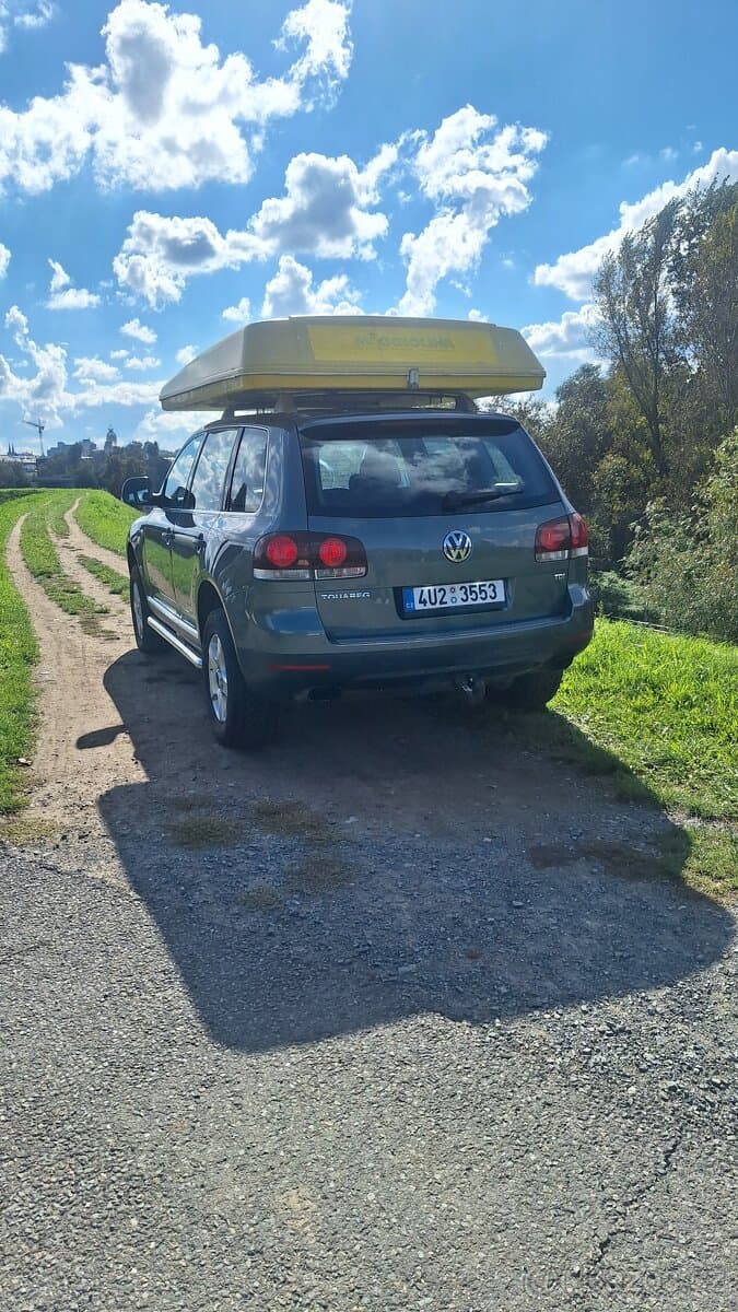VW Touareg 2.5 TDI R5 – Offroad ready, manuál, po STK
