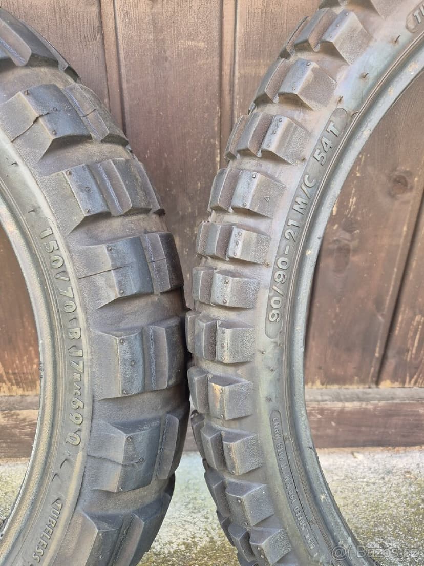 150/70 B17 + 90/90-21 TKC80 Twinduro M+S // 4323 // 6mm