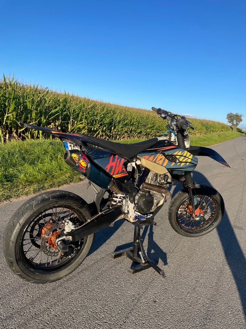 Husqvarna fe 450 SUPERMOTO