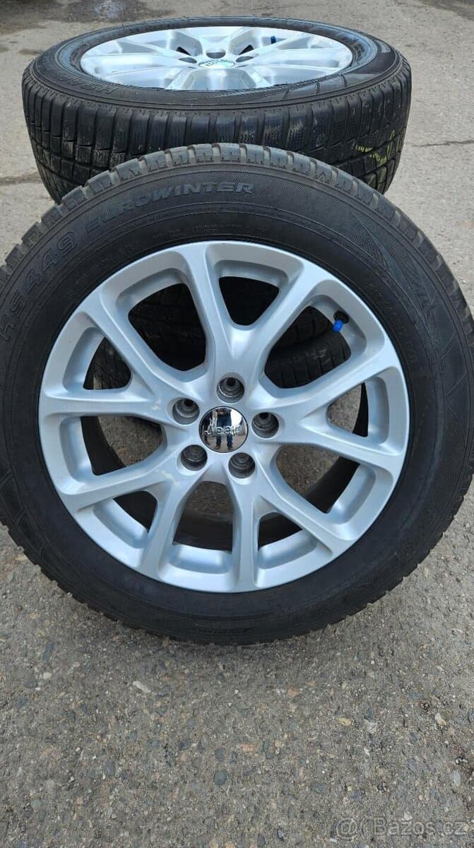 Originální ALU kola Jeep Cherokee, Compass R17 5x1