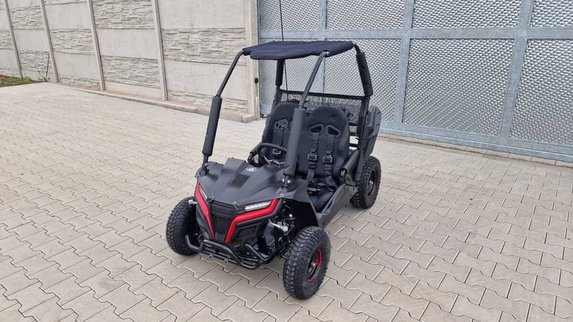 Buggy MiniRocket Cheetah 163ccm Mini 5-10let Červe