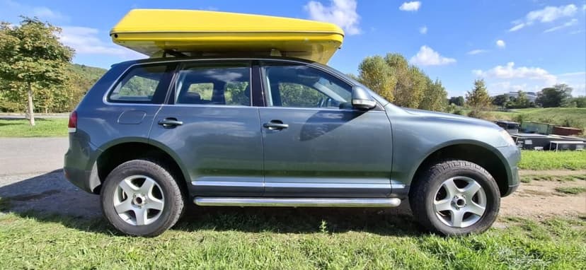 VW Touareg 2.5 TDI R5 – Offroad ready, manuál, po STK