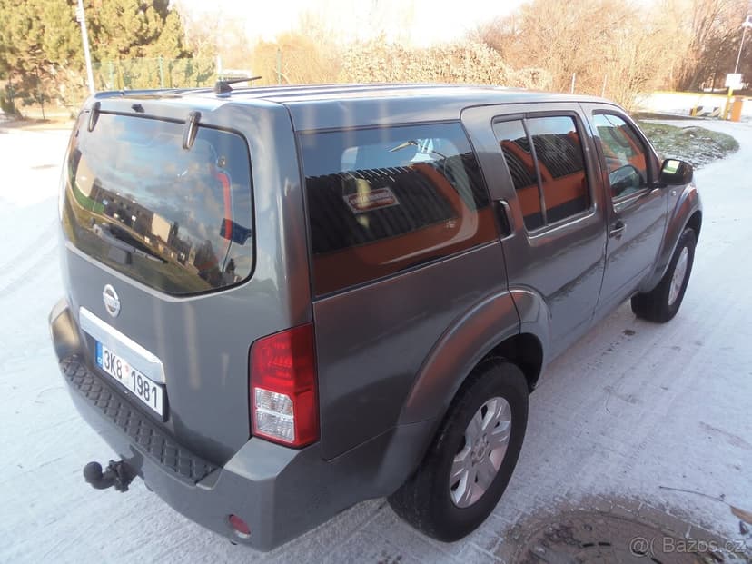 Nissan Pathfinder 2.5 DCi 4x4 manuál redukce tažné 3t