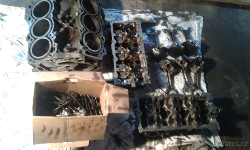 Díly motoru Nissan Navara D40/Pathfinder R51/Cabstar