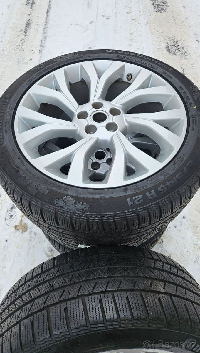 TOP ALU kola Land Rover 21" – 5×120, Continental 9