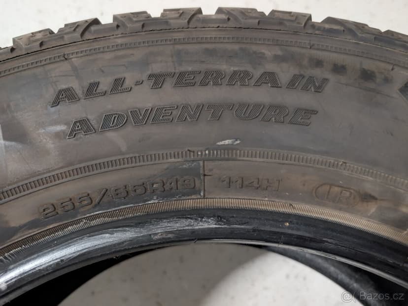 1ks Pneu Goodyear Wrangler 255/65 R19