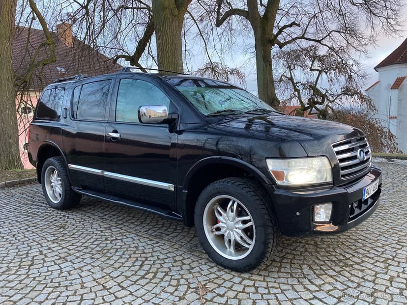 INFINITI QX 56 V8 4x4 LPG tažné 4t -> číst celé
