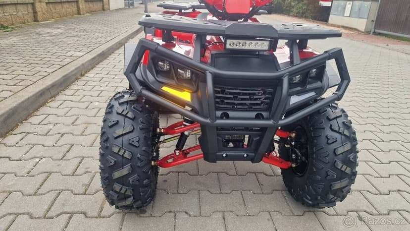 Dětská čtyřtaktní čtyřkolka RockRider 125ccm cervena