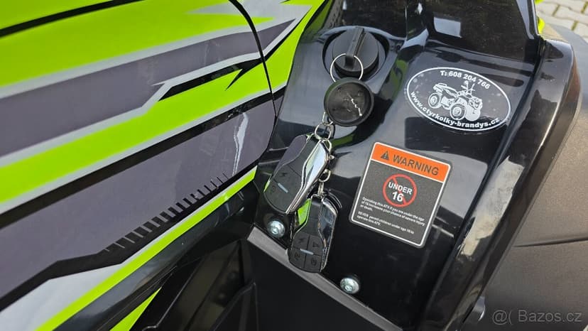 Dětská elektro čtyřkolka ATV MiniRocket RockRider 1800W 60V,