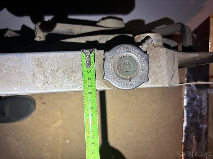 Hliníkový chladič wrangler