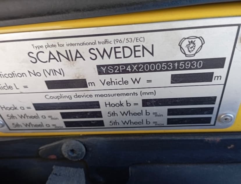 Scania odtahovka LkW