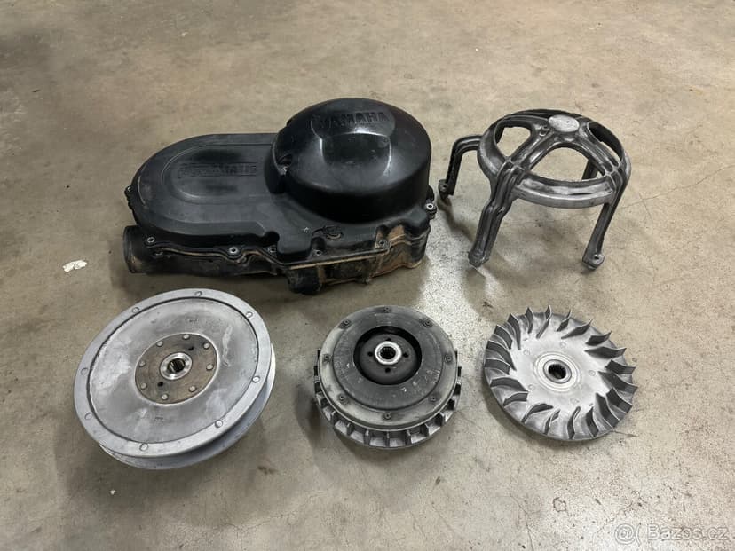 Yamaha Grizzly 660, stator, rotor, magneto, volnoběžka