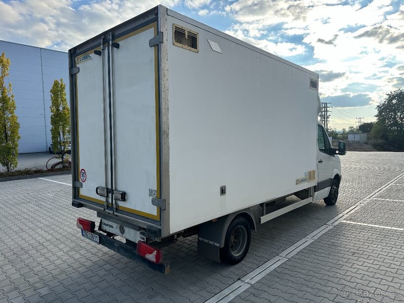 Volkswagen Crafter 2,5 TDi 100kw, ČR,1.maj., chlaďák, 5 tun