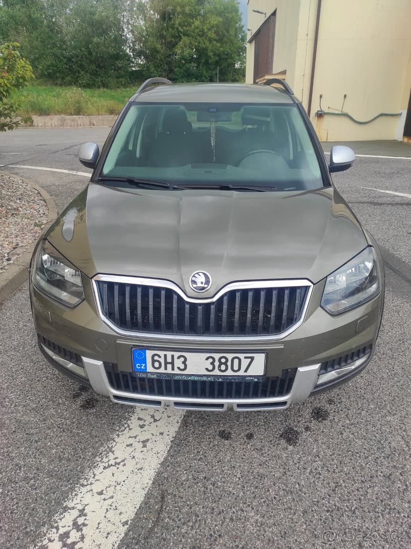 Škoda Yeti 2.0 tdi, 110 kw, 4x4