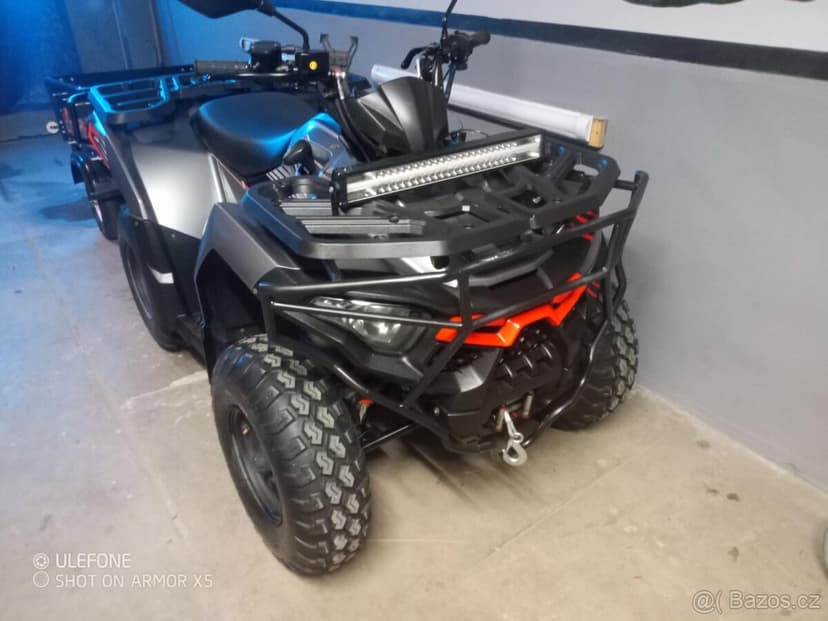 Čtyřkolka Goes Cooper 200 + přívěs + kufr – výborný stav