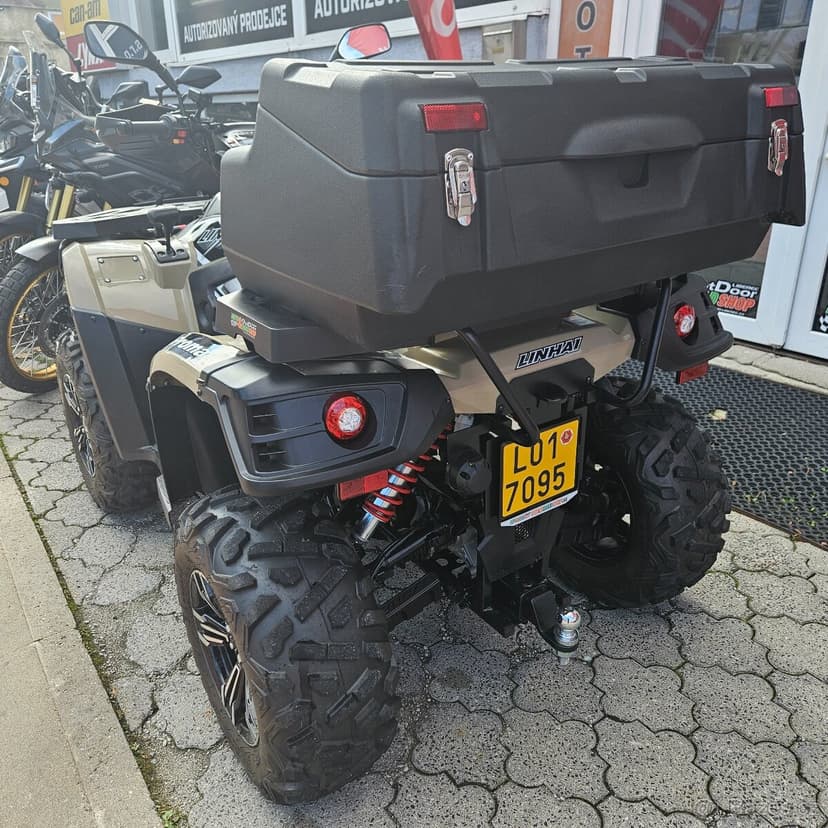 Linhai 500 4x4 Promax,naviják,tažné,naj. 310km,ČR