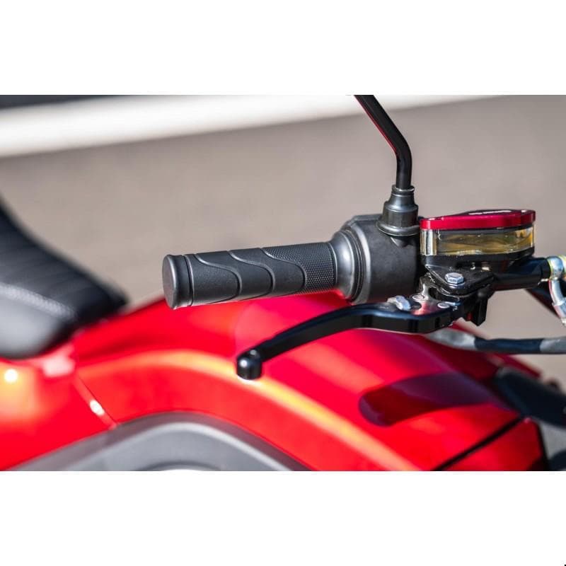 Elektrická motorka Leramotors Lancaster 3000W, černá