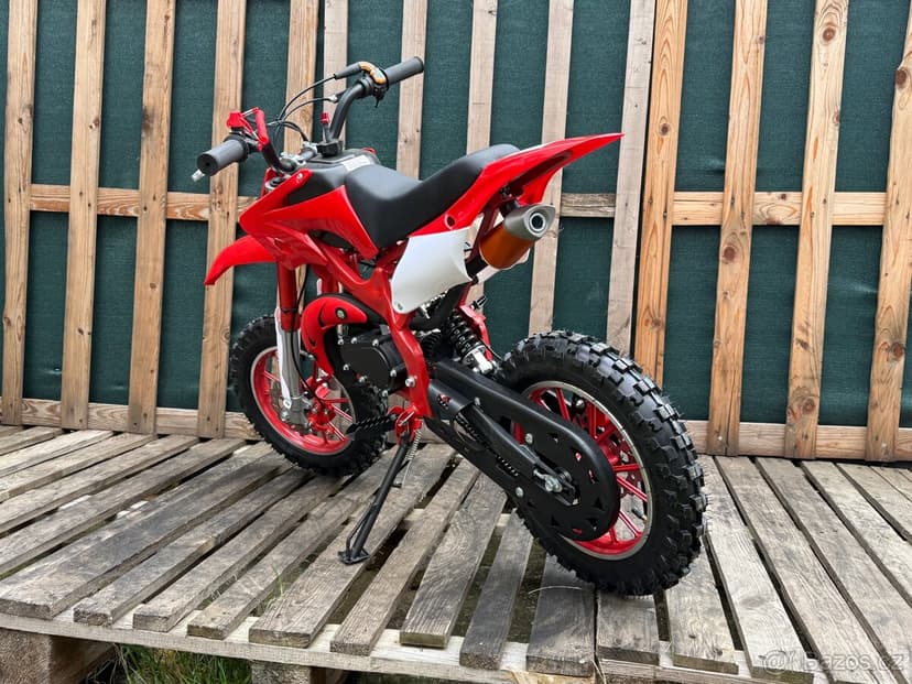 Minicross 49ccm2T červený C029