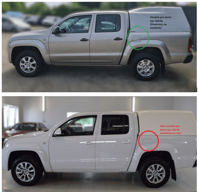 Lemy na blatníky Volkswagen Amarok - nové, top kvalita