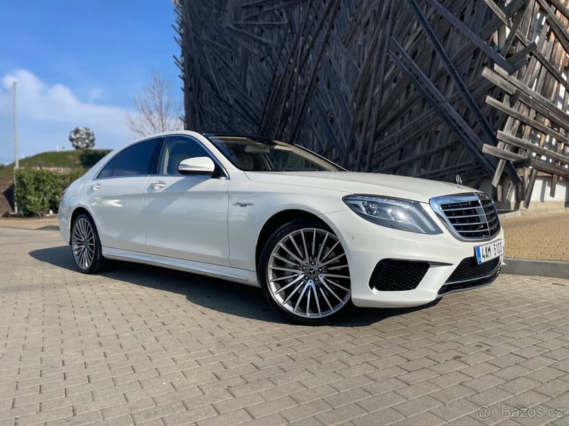 Mercedes S500 jako nový,Designo,CZ