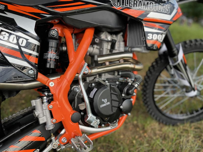 Pitbike Leramotors Killer PRO 300ccm, oranžová, vodník