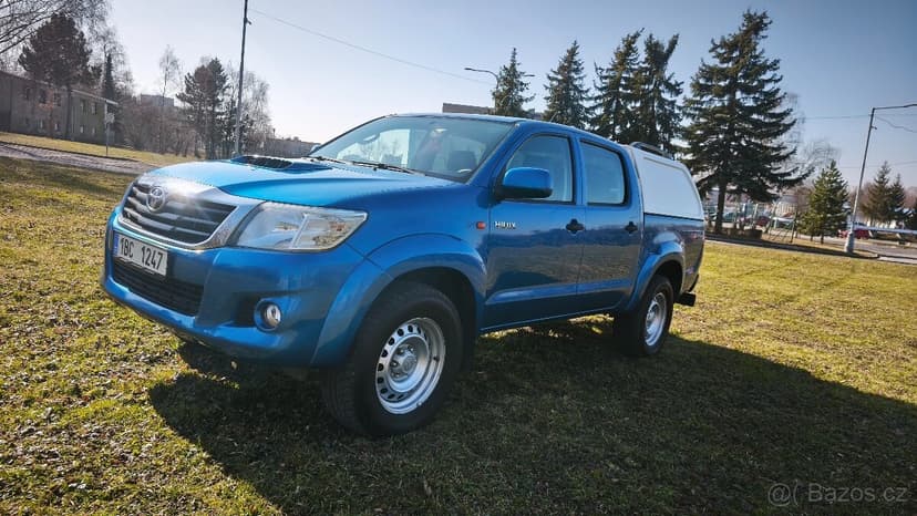 Toyota Hilux 2.5D 106 kW 4d DoubleCab 1. majitel ČR, DPH