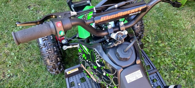 Nová dětská čtyřkolka R E-start - zelená