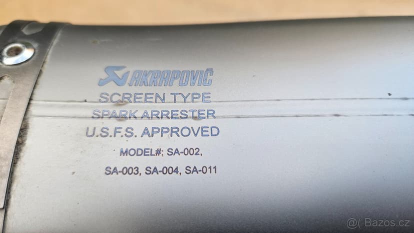 Prodám výfuk AKRAPOVIČ – Yamaha WR/YZ 250 (2015–2018)