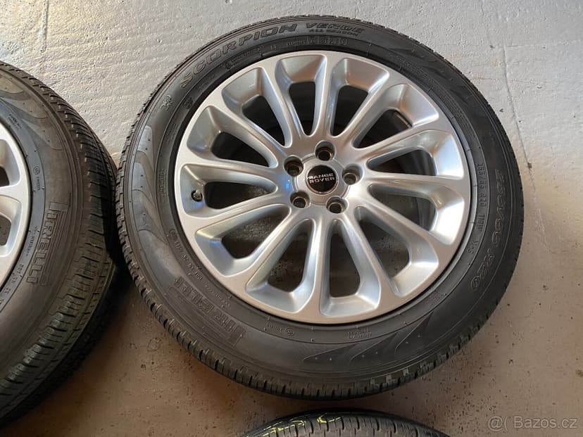 20 alu kola org. Land Rover 5x120 mm + TPMS