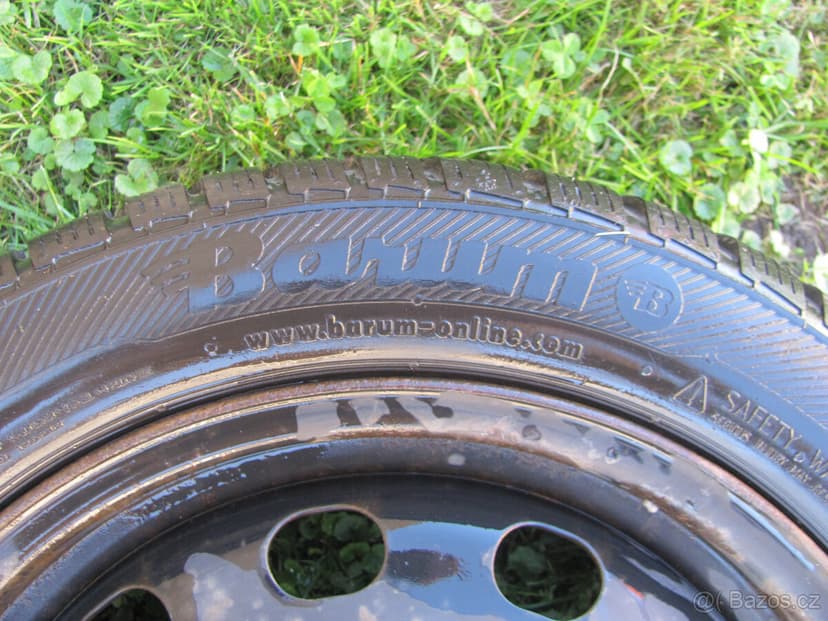 ZIMNÍ PLECHOVÁ KOLA 15" - 4x108 - 195/50/R15