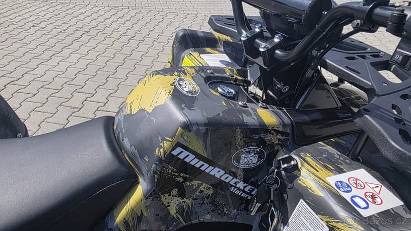 Elektrická čtyřkolka MiniRocket GreenLander 3000W 72V,