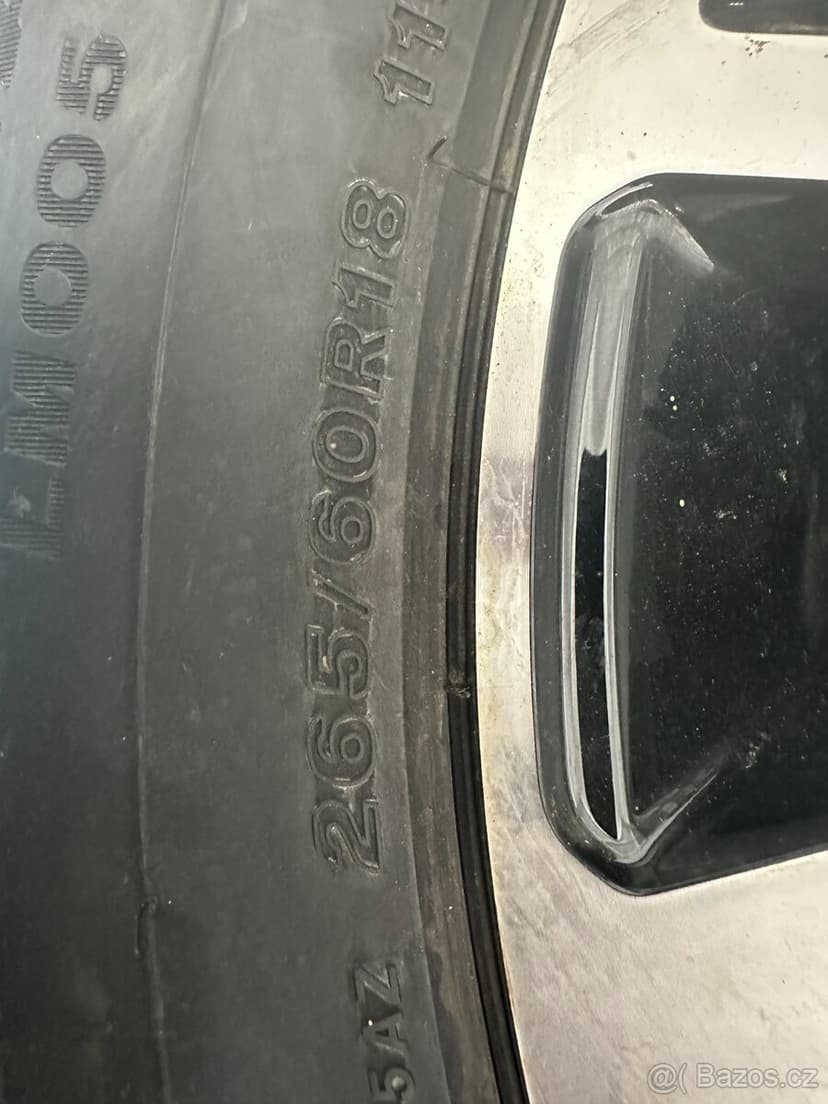 Kompletní sada kol Toyota Hilux 2023