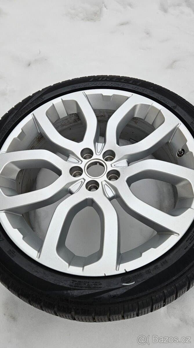 Originální ALU kola Land Rover 20" 5x108 – Pirelli