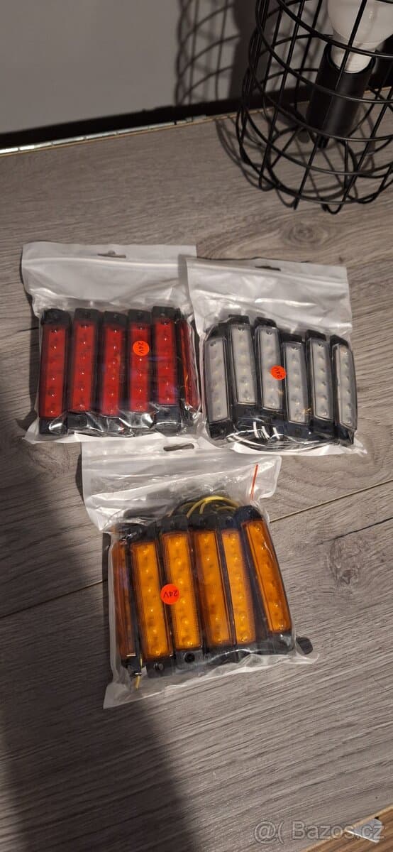 Prodám LED poziční,obrysová světla 12v- 24v