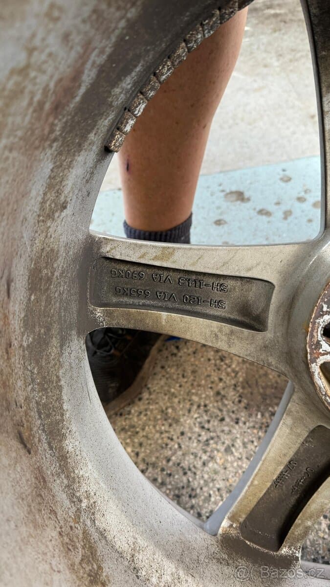 Alu Kola OZ Racing 5x120 R20´