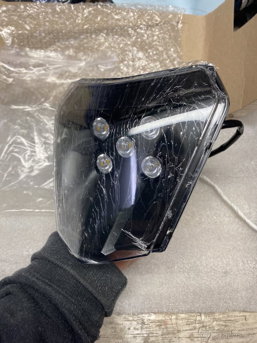 KTM EXC LED Světlo, BLACK, nové