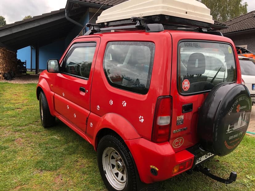 Suzuki Jimny na plyn