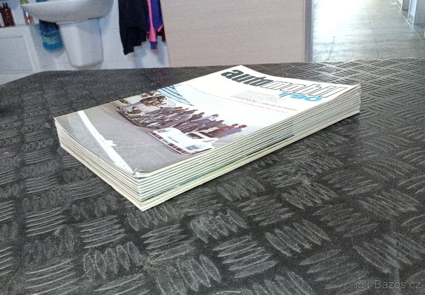 ČASOPIS AUTOMOBIL 1990, 12KS, ŠKODA FAVORIT, FORMAN