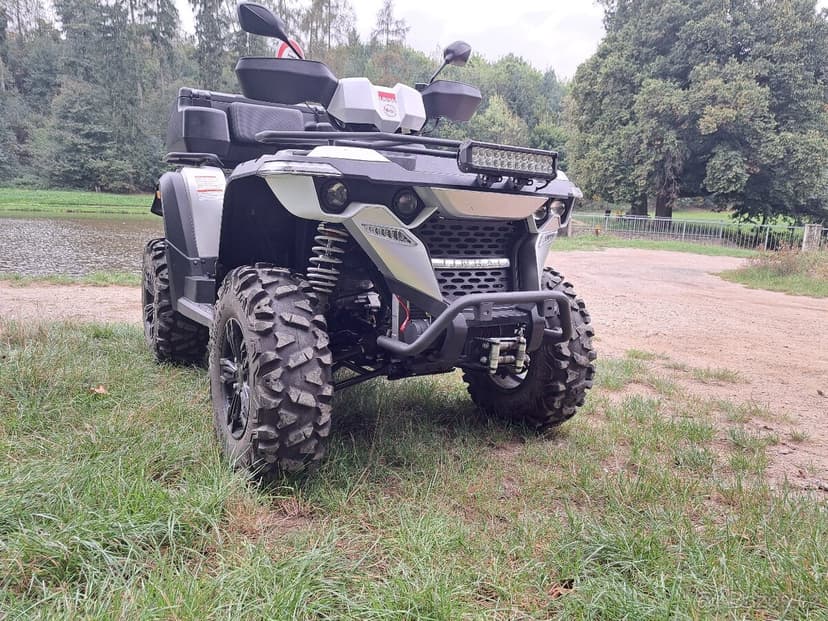 Čtyřkolka Linhai M550L, čerstvě po STK