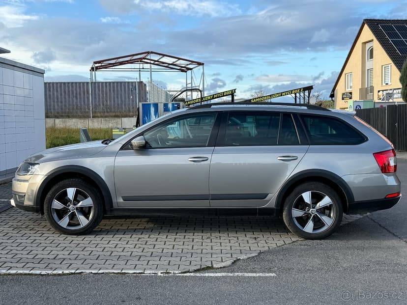 SKODA OCTAVIA SCOUT 2016 4X4 1.8 TSI DSG WEBASTO TOP VYBAVA