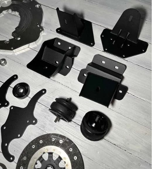 JEEP CHEROKEE XJ 2.5TD - SADA PŘÍSLUŠENSTVÍ PRO SWAP M57