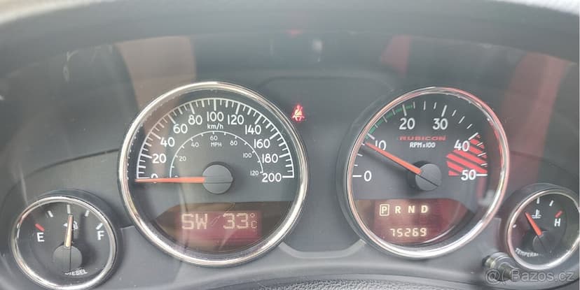 Prodám Jeep Wrangler Rubicon 2,8 CRD