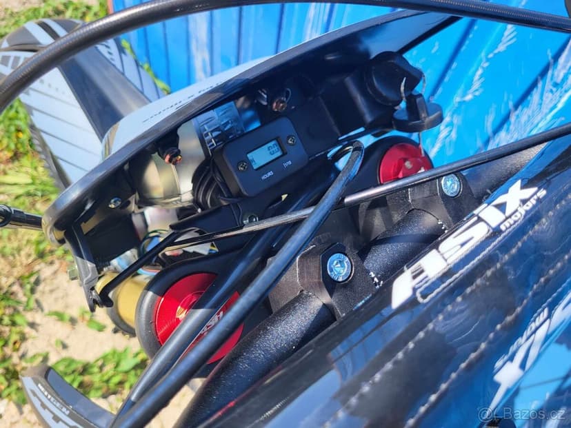 Pitbike ASIX XB-88 300ccm 21/18“ sivá