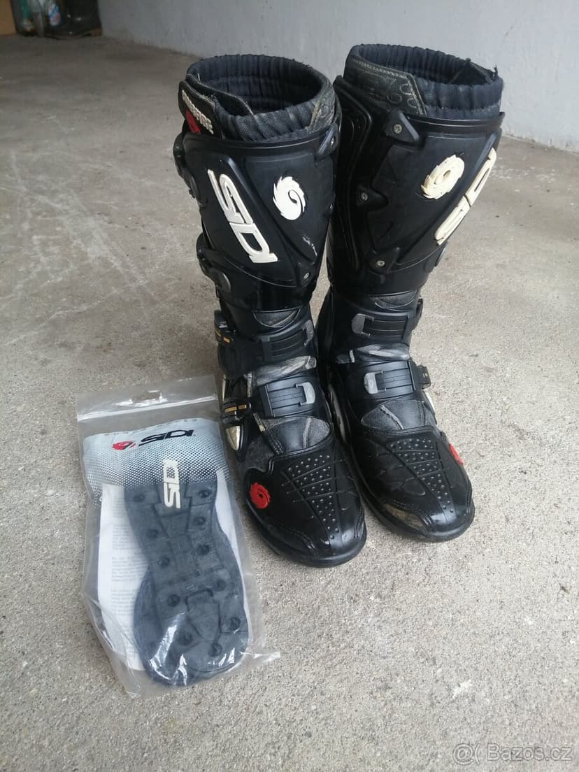 Motokrosove boty sidi crossfire srs+nahr. Podrazky