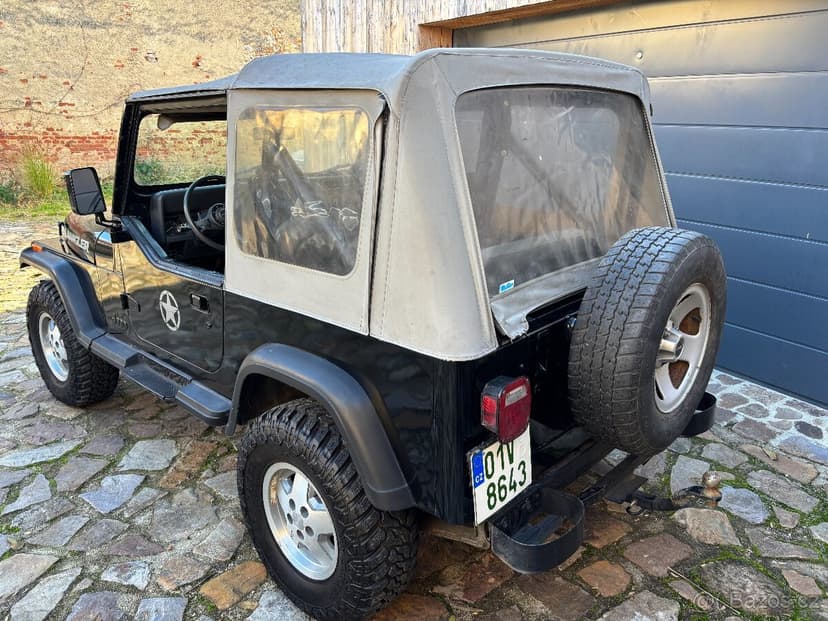 Jeep Wrangler YJ 4,2l benzin, 4x4, automat, 1988