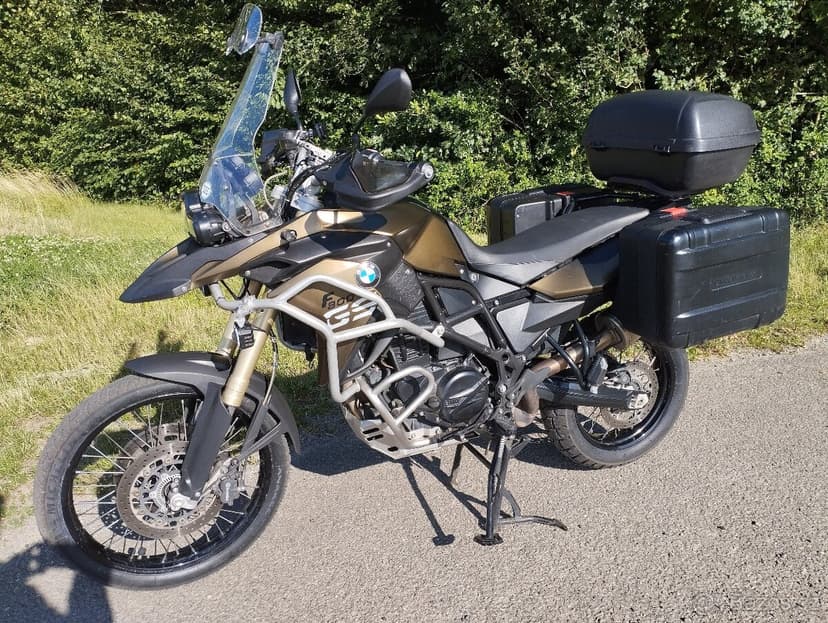 BMW F800GS, 2013, Vario kufry, nové pneu